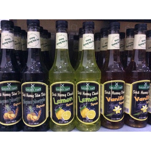 Siro Hoa Hồng Golden Farm -700ml