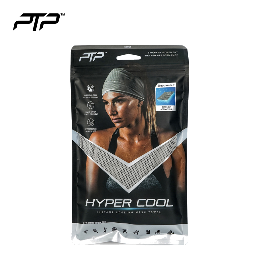 PTP Hyper Cool Towel Grey HC GREY
