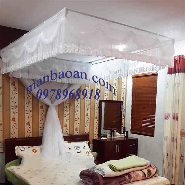 (RẺ VÔ ĐỊCH) TRỌN BỘ Màn kèm khung kiểu thái cao cấp