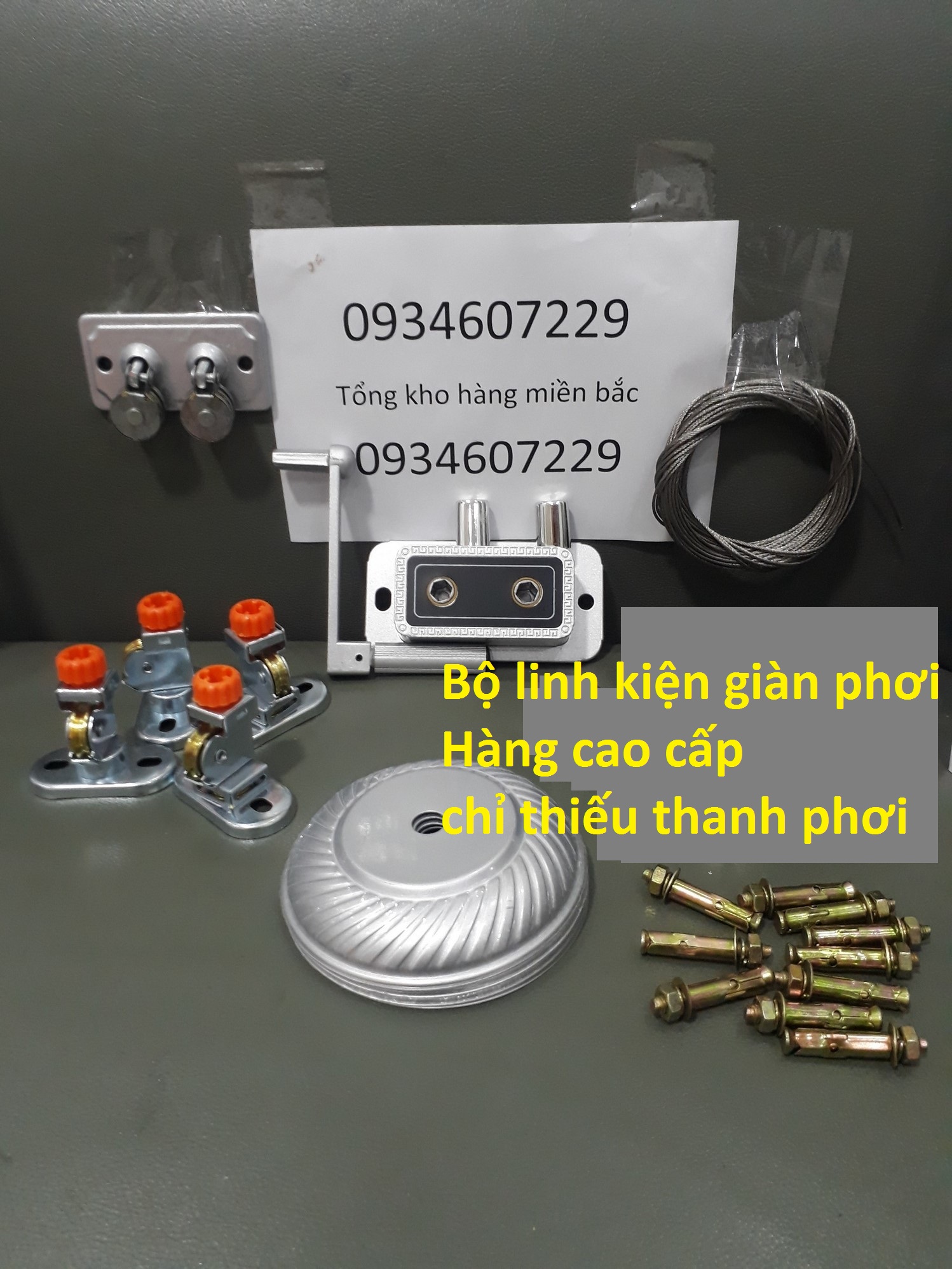 Bộ linh kiện giàn phơi thông minh Hòa Phát Q6