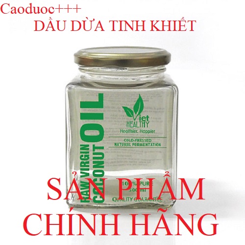 Dầu Dừa Viethealthy 500ml Dầu Dừa Nguyên Chất