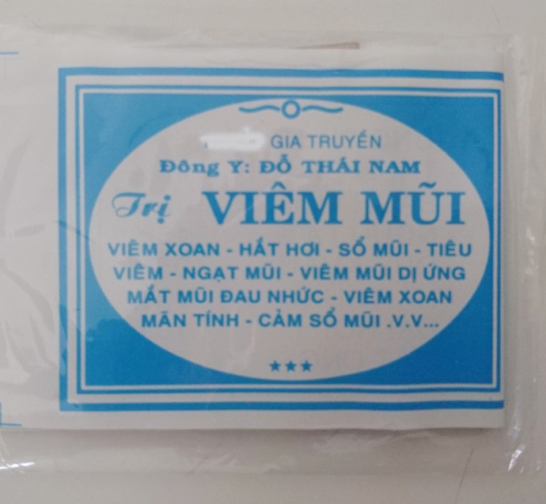 [HCM]50 Gói Viêm mũi Đỗ Thái Nam (dạng viên) Chính gốc