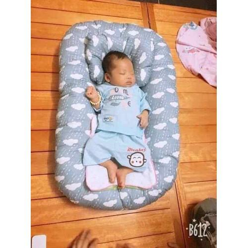 [TẶNG ĐỒ CHƠI XÚC XẮC CHO BÉ] Đệm ngủ cho bé