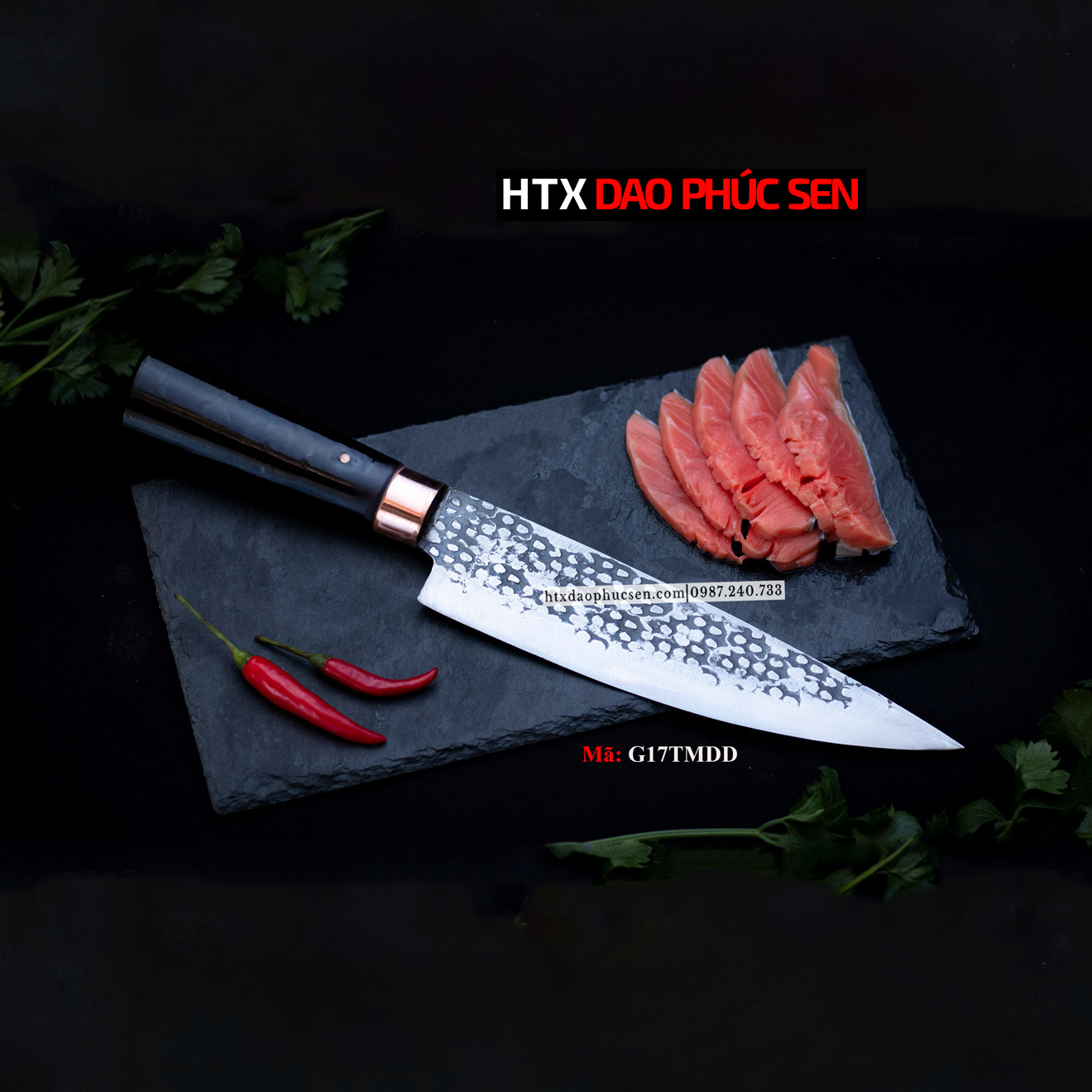 Dao lọc thái chống dính nhíp xe G17TMDD
