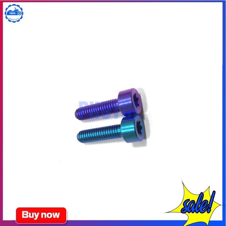 [HCM]Ốc Nắp Dầu 4LI15 GR5 - Titan Lục Bảo Đầu Trụ ( Giá 1 Con)