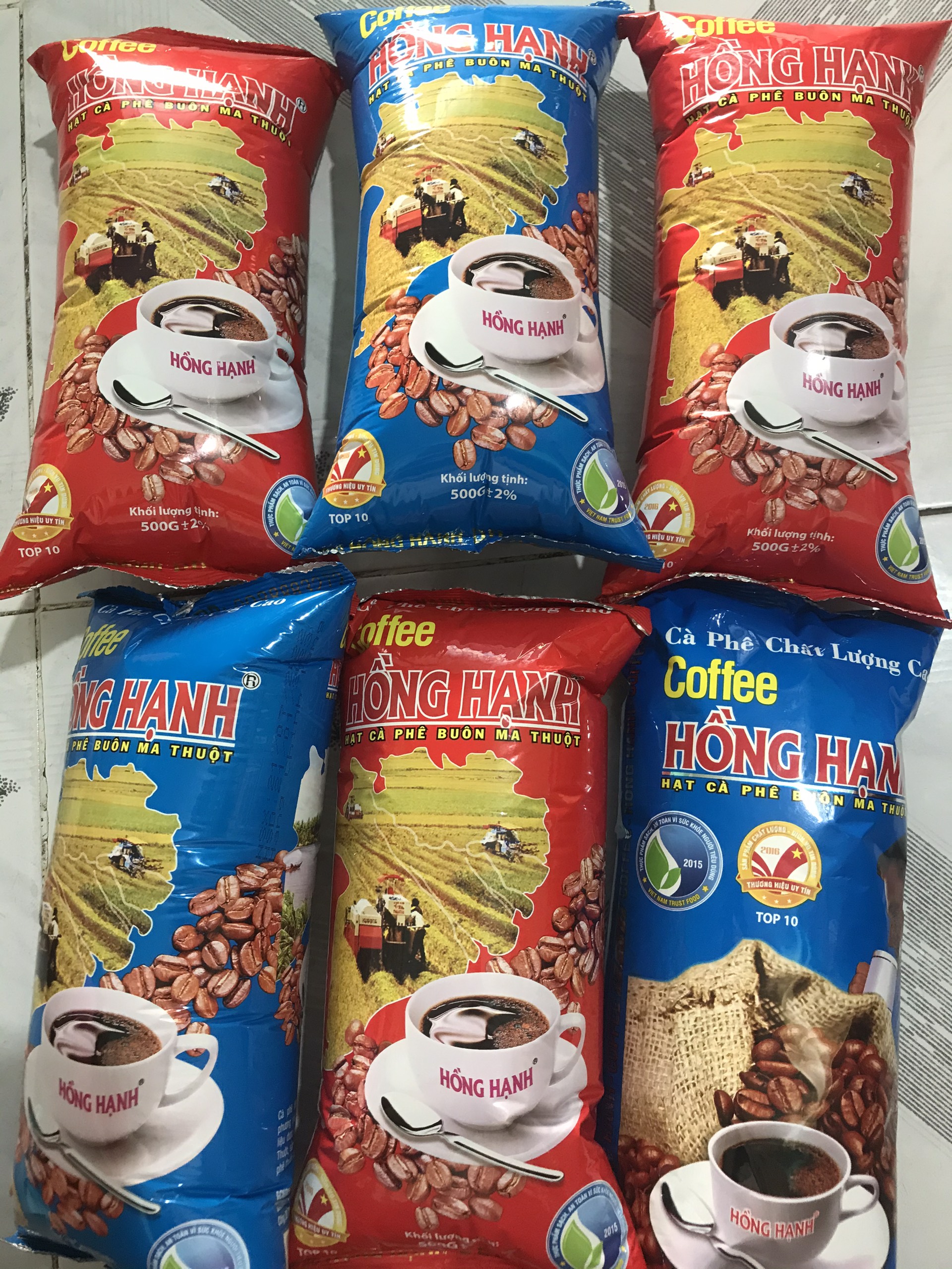 Cà phê Hồng Hạnh thượng hạng gói 430gam
