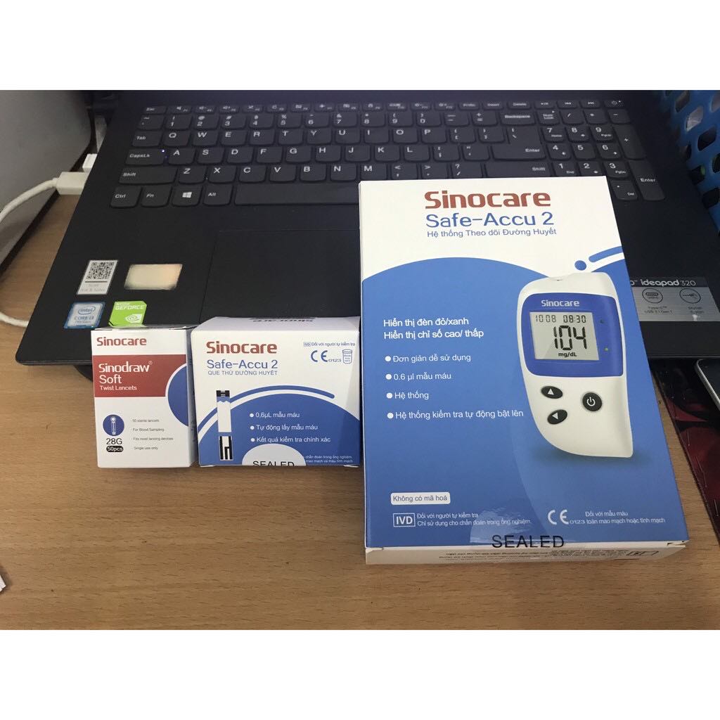 Máy đo đường huyết Safe - Accu 2