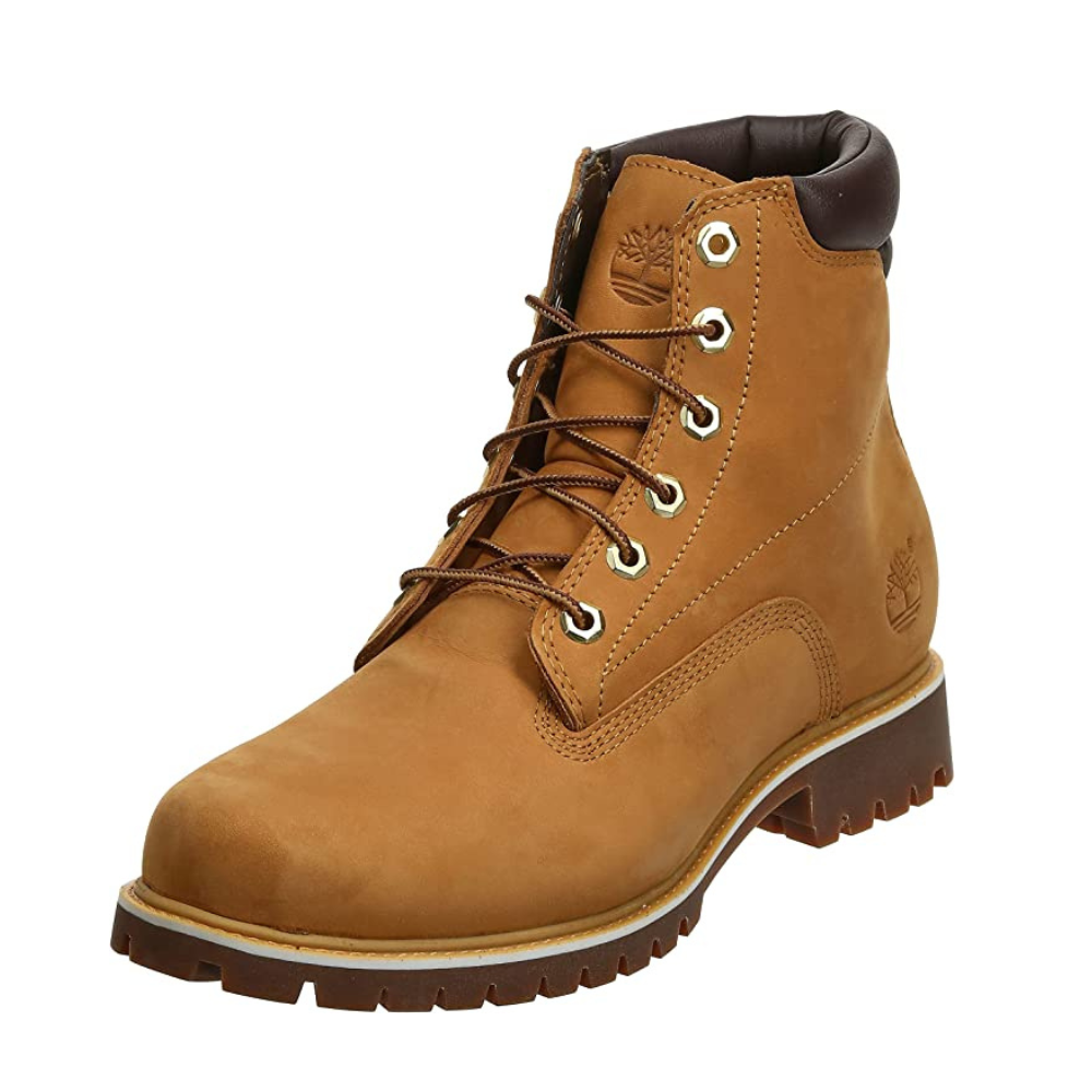 [Sale] Timberland Giày Thể Thao Nam 6 inch Basic Alburn Boot WP Wheat Nubuck TB03757824