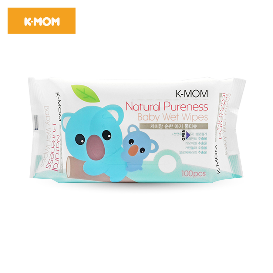 Khăn ướt cao cấp K-Mom Hàn Quốc (100C)