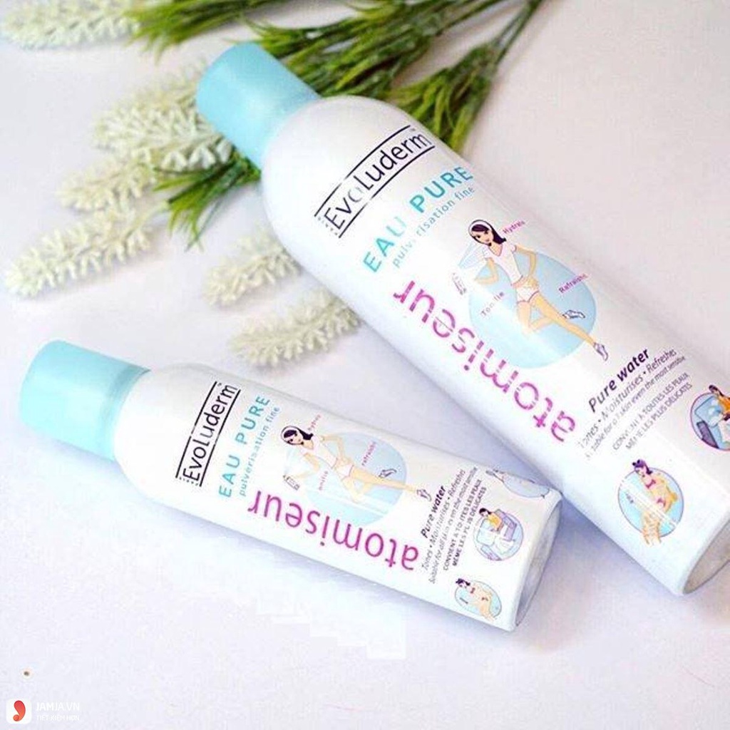 Xịt Khoáng Evoluderm Atomiseur Eau Pure 150ml