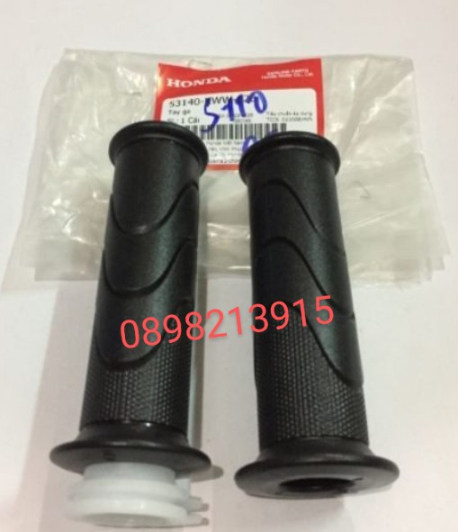 Đôi tay nắm Ab125, Vision, Wave S110 chính hãng ( cao su, bao tay Air Blade, AirBlade 125, RSX 110, RS 110)