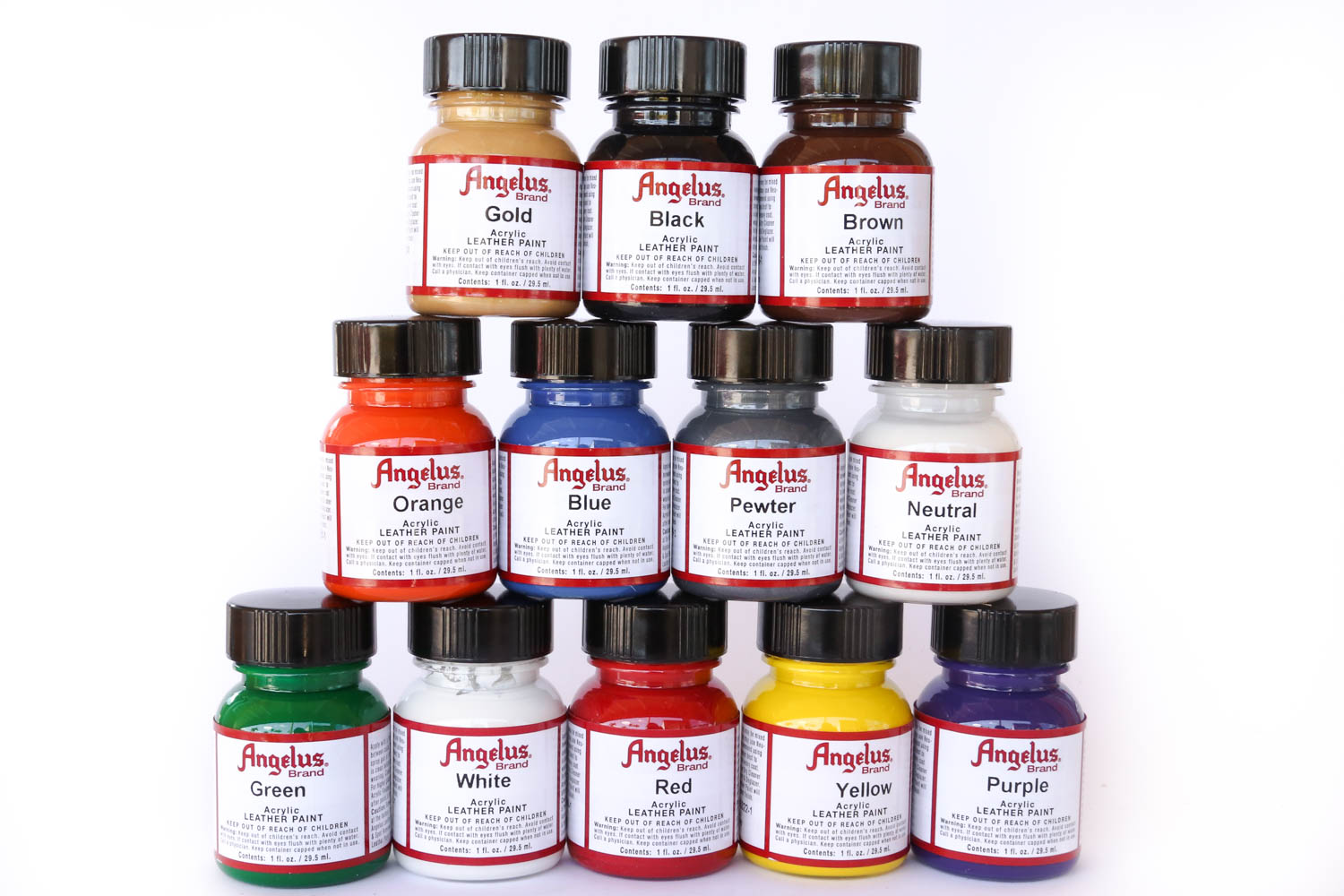Màu vẽ da, vải Angelus Leather Paint (Standard) - 29.5ml (1Oz)