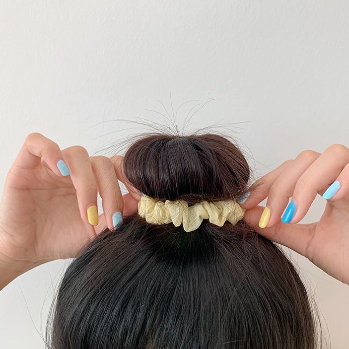 [LIN] Scrunchies Nhỏ Cột Tóc Buộc Tóc Màu Pastel