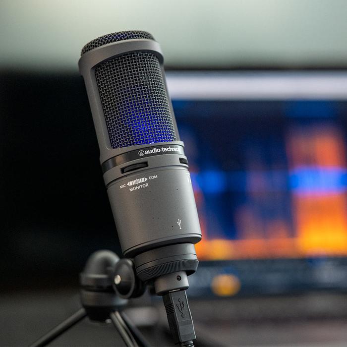 Micro Thu Âm Cổng USB Audio Technica AT2020USB+ - Hàng Chính Hãng