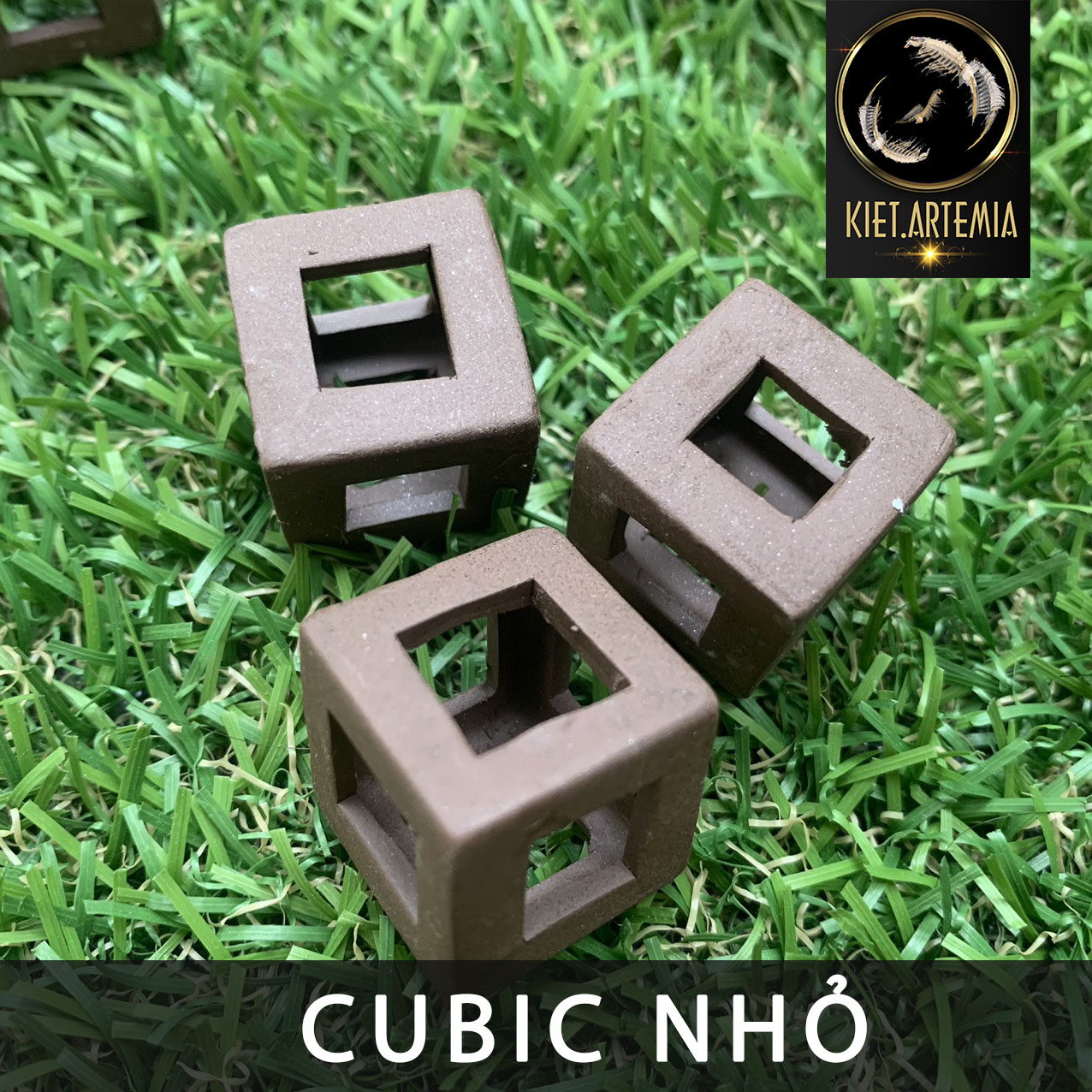 Đồ chơi tép - Cubic nhỏ bằng sứ