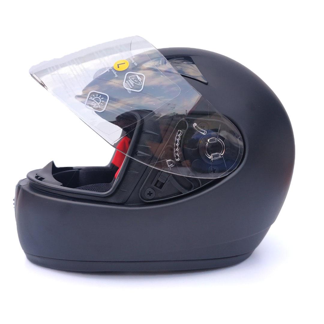 Mũ bảo hiểm fullface Sunda 2000c trơn