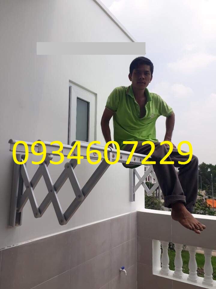 Giàn phơi gắn tường Hàn Quốc