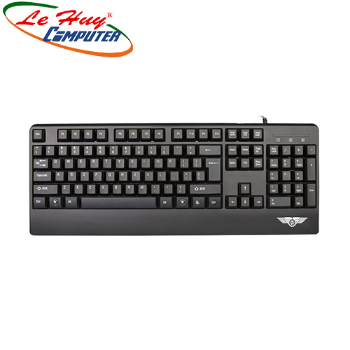 Bàn phím máy tính Newmen E340+ USB đen