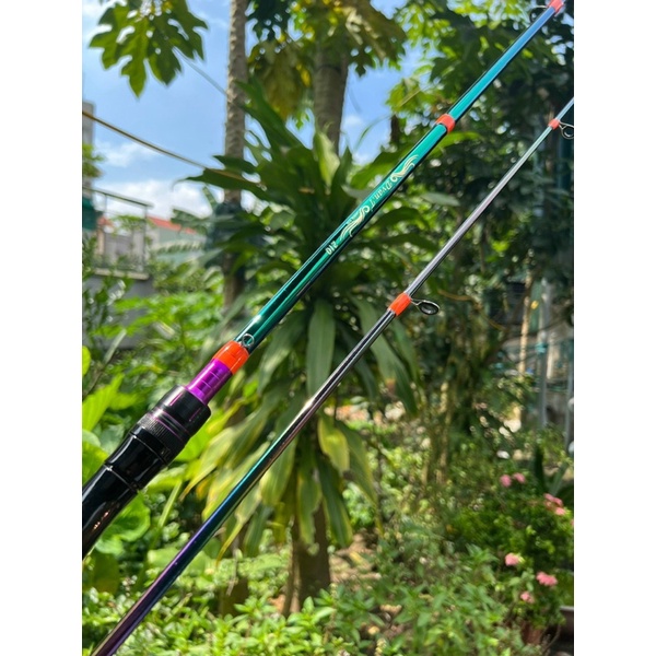 [Cần câu chất lượng] Cần câu lure máy đứng + ngang CARON TITAN (DAJWA)