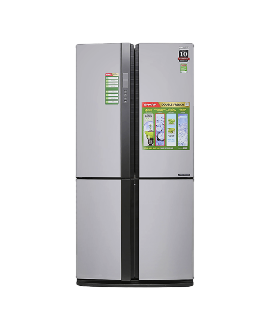 Tủ lạnh sharp inverter 678 lít sj-fx680v-st - bảo hành chính hãng