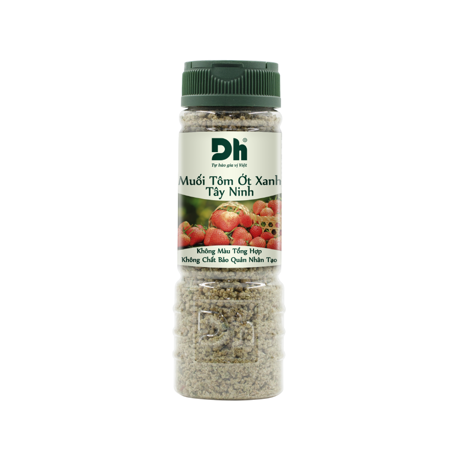 Muối Tôm Ớt Xanh Tây Ninh, hũ 120gr