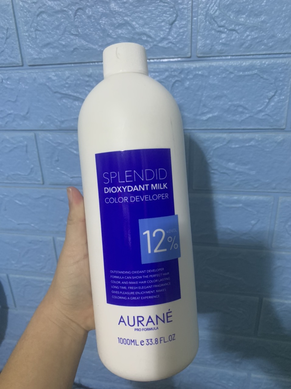 OXY TRỢ NHUỘM TÓC AURANE 1000ML