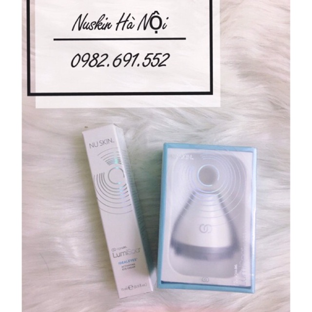 Bộ Đầu Massage Chăm sóc Vùng Mắt Lumispa Nuskin