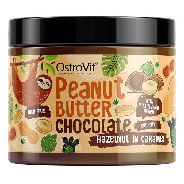 Bơ Đậu Phộng Siêu Ngon Nhiều Vị Ostrovit Peanut Butter 500g