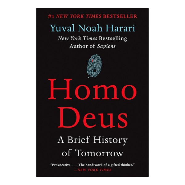 Sách Ngoại Văn: Homo Deus ( Phiên Bản: Tiếng Anh - Khổ Lớn)