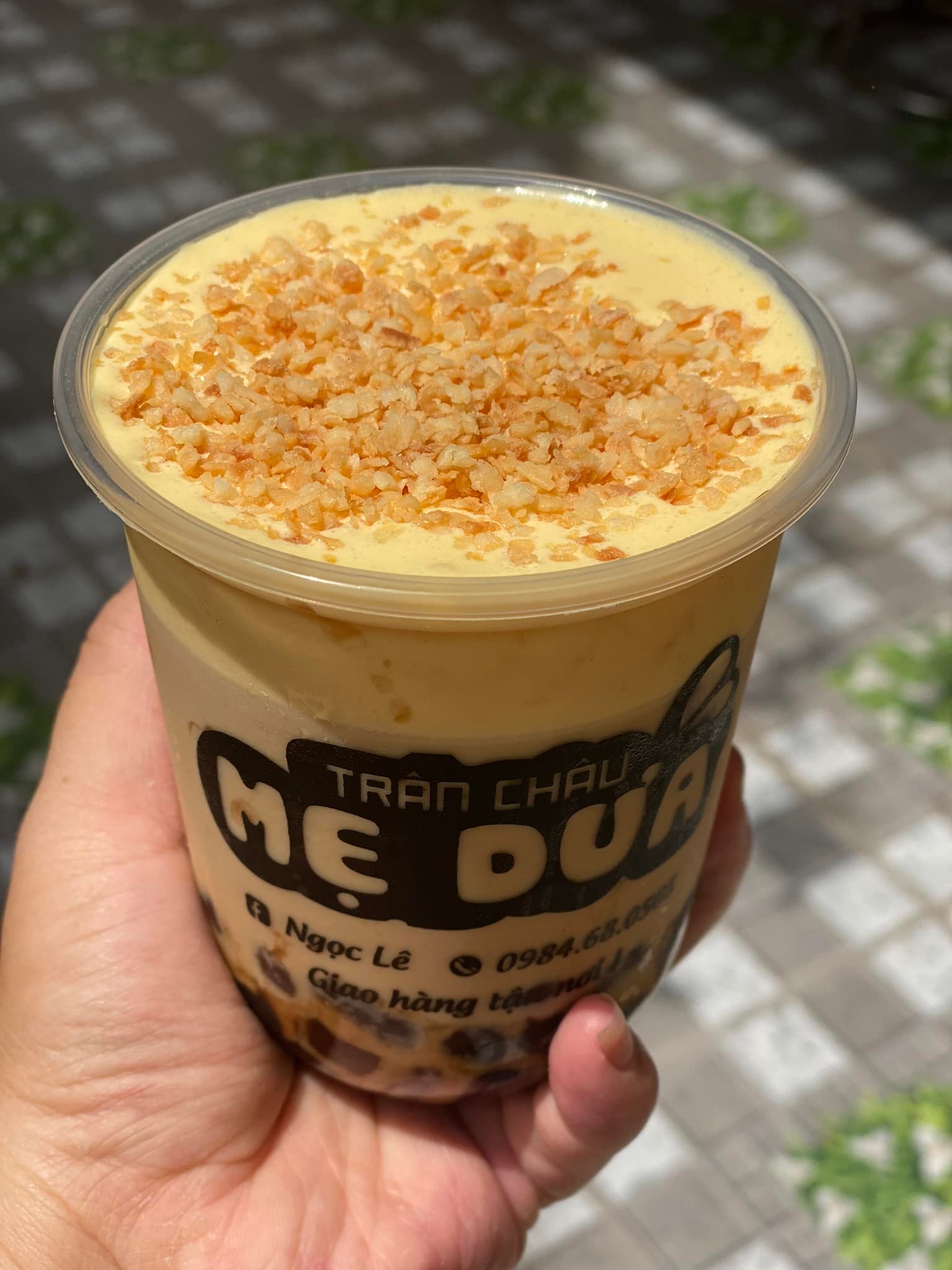 Bột kem trứng bkb thơm ngon túi 500gr