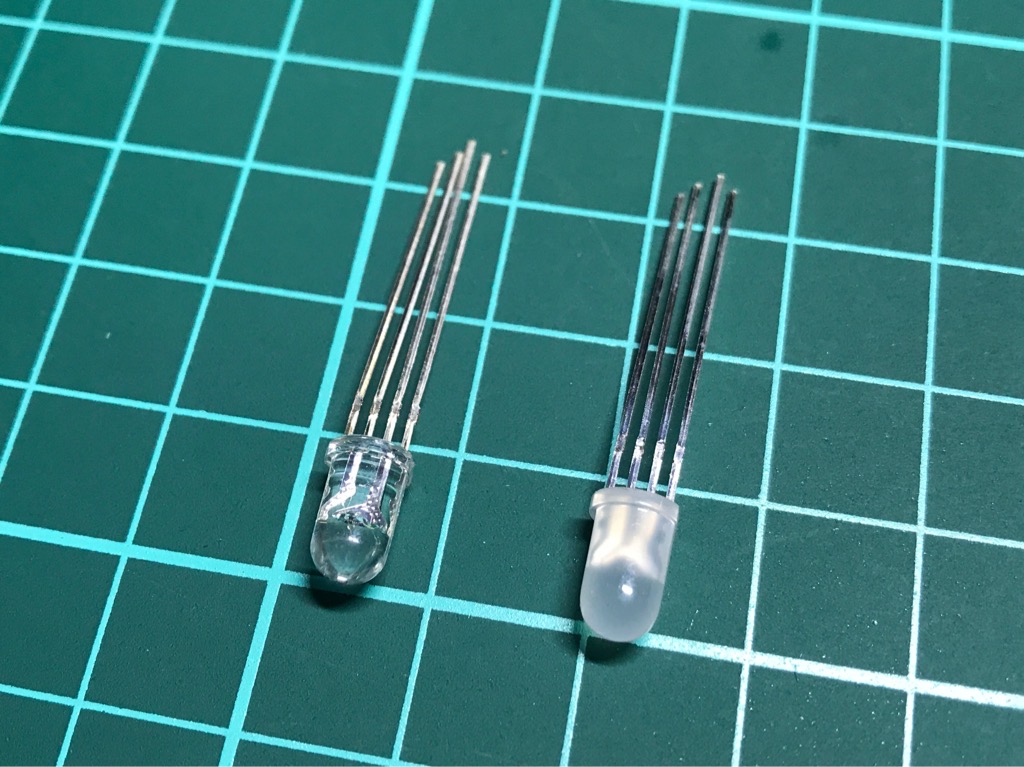 Led 3 màu (4 chân)-(bộ 10 sản phẩm)
