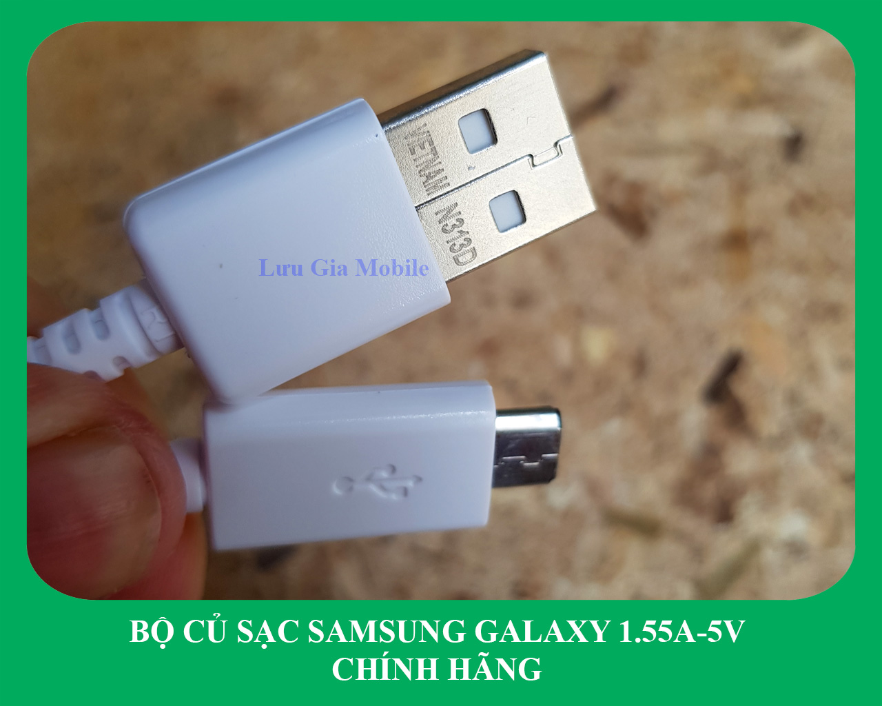 [1.55A-5V] Bộ củ sạc Samsung M10 công ty | Galaxy A10 công ty