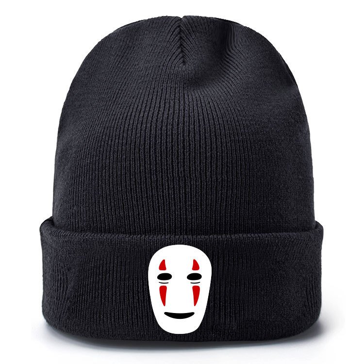 Mũ len Vô diện anime nón Beanie đội đầu dạng tròn