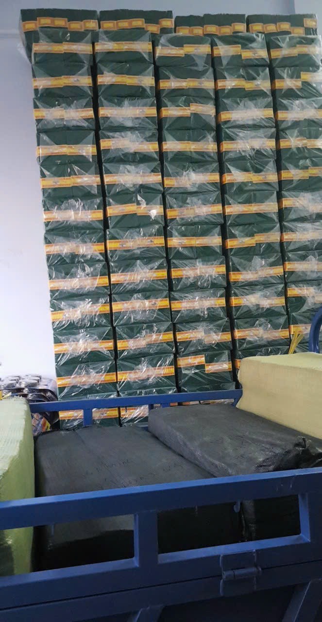 Cước Xanh Chùi Chén Dĩa - Size Lớn - Bó 10