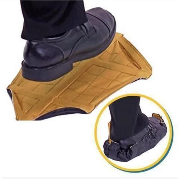 Hanrui - Bọc giầy chống nước Tự Bung Hands Free Shoe Covers Bộ 2 Cái