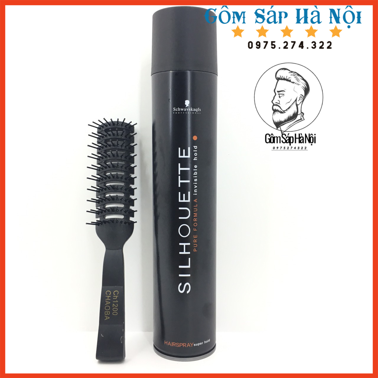 Combo  3 Gôm Xịt Tóc Silhouette 400ML