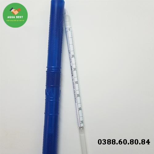 Cây đo độ mặn nước muối, Ống đo độ mặn nước muối 0 - 70%