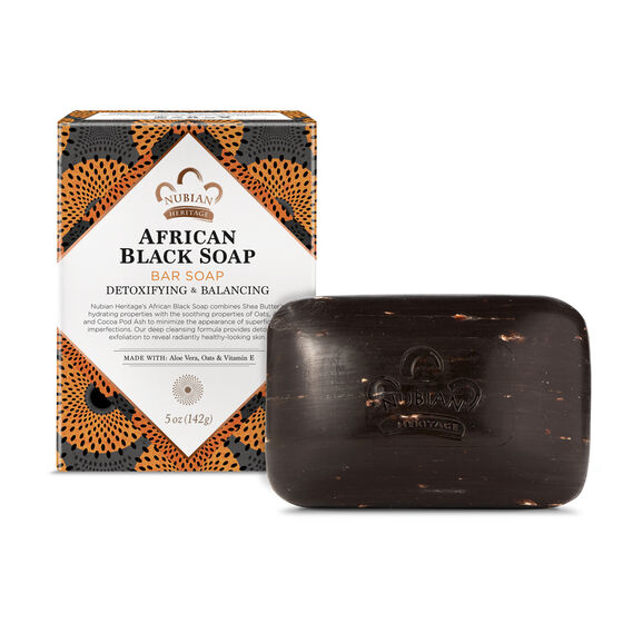 Xà phòng đen châu phi 140g nubian-heritage @hàng-mỹ