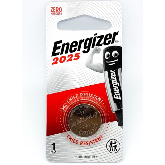 Pin cr2025 energizer lithium 3v mẫu mới