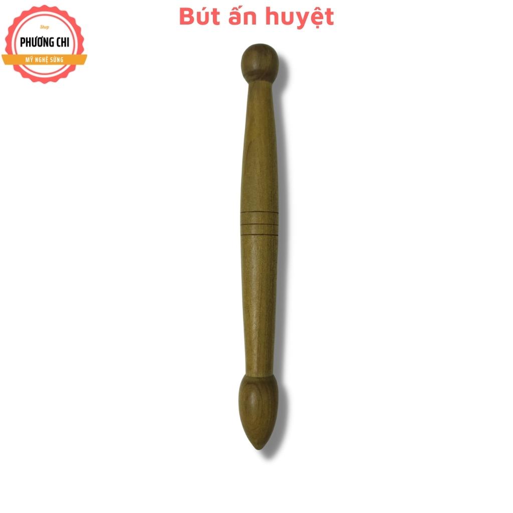 Dụng cụ day ấn huyệt bằng gỗ thơm, Cây dùi day ấn huyệt - Mỹ Nghệ Phương Chi