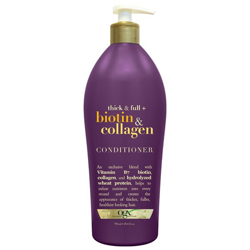 Bộ dầu gội xả biotin & collagen ogx 750ml