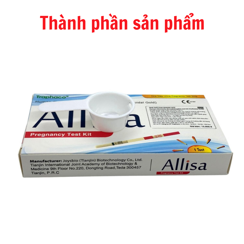 [HCM]Que Thử Thai ALLISA Traphaco