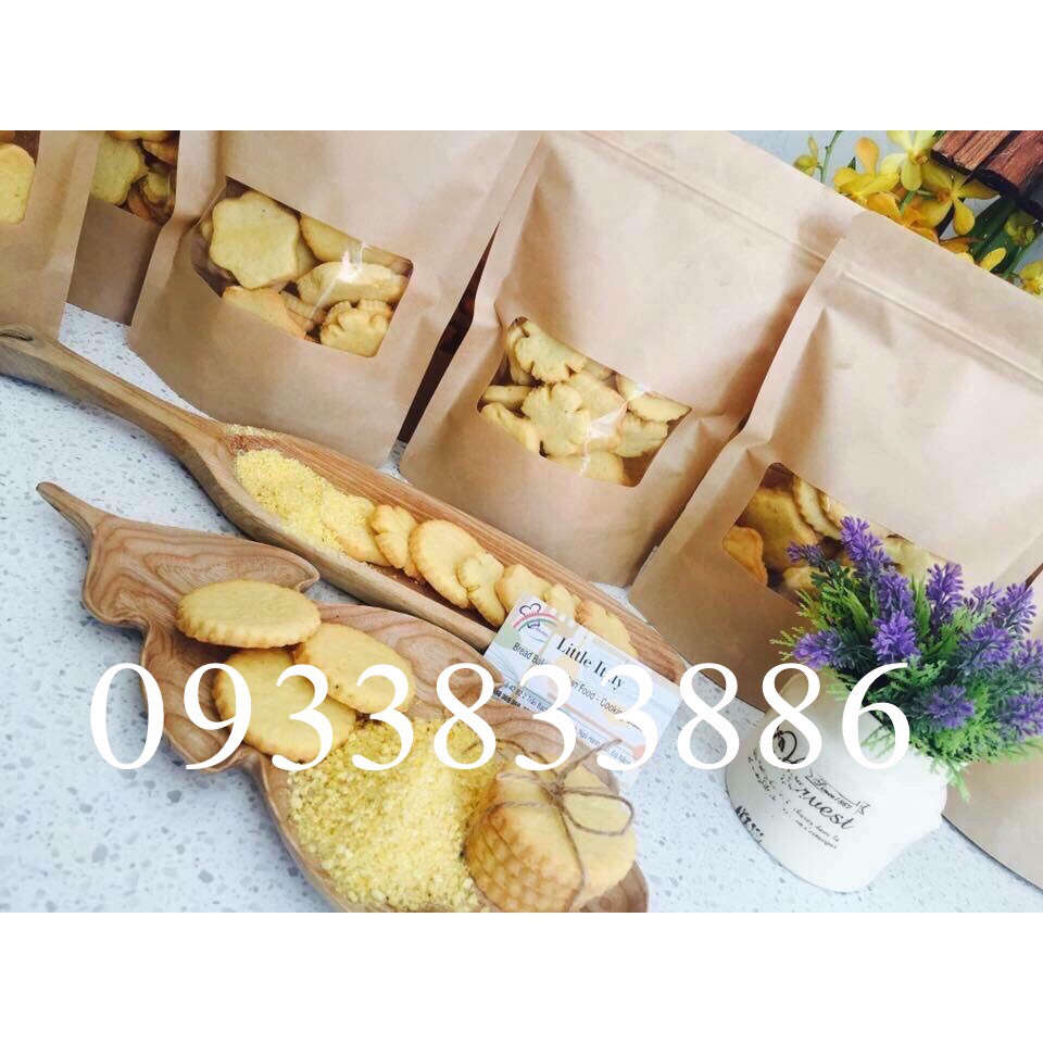 1 kg túi zip giấy bao bì thực phẩm khô