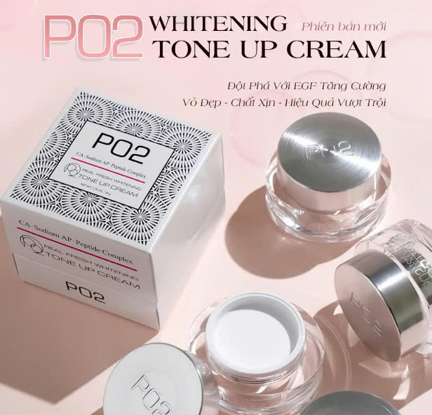 Kem Làm Trắng Da Oroche PO2 Tone Up Cream - Mẫu mới - 50g