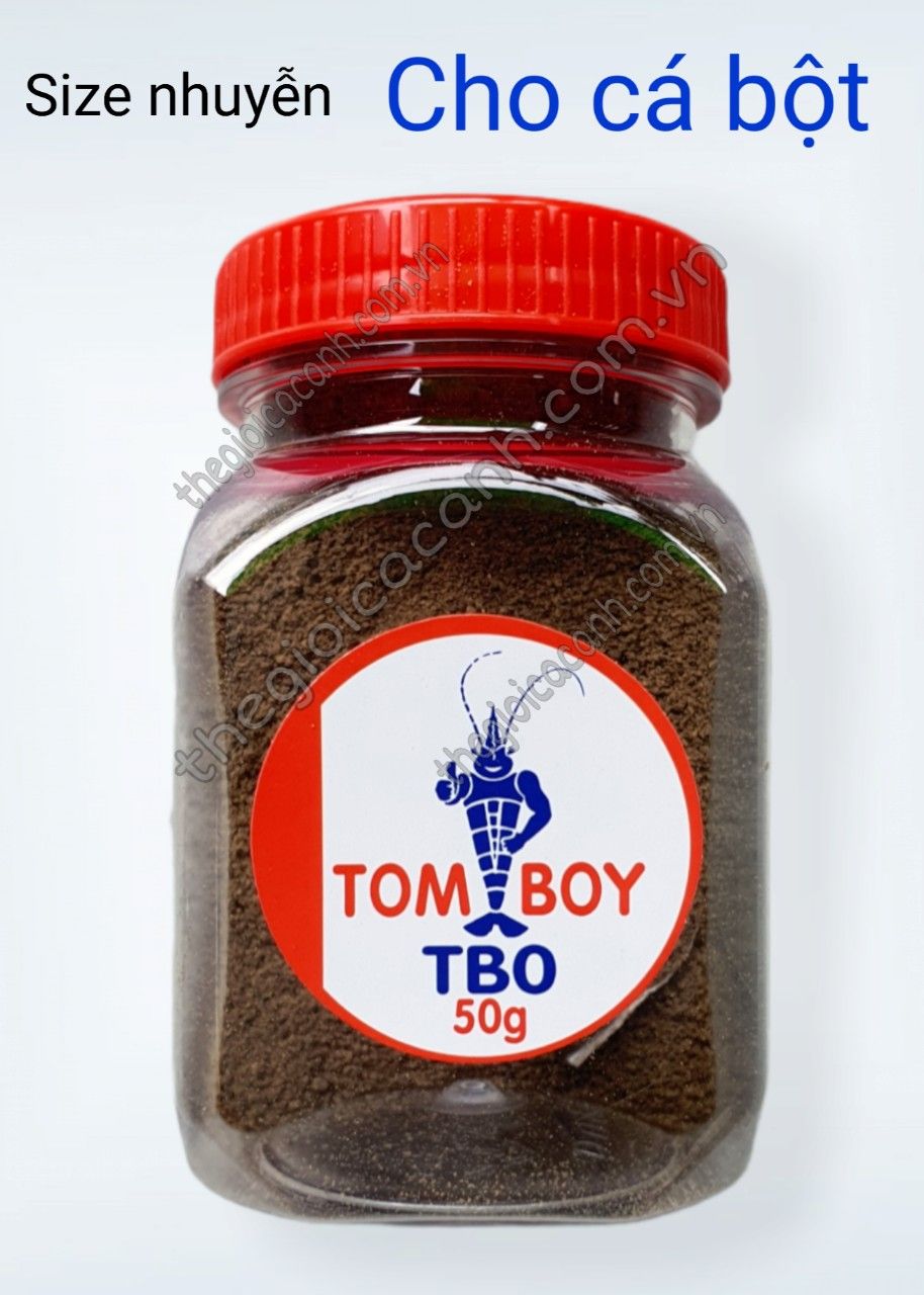 [Freeship+HCM+Luckyfish94]  THỨC ĂN CÁM TOMBOY TB0 HỦ 50G A076 DẠNG CHÌM - THỨC ĂN CAO CẤP CHO CÁ BỘT , TÔM VÀ CÁ LOẠI CÁ CẢNH KHÁC. GIÚP TIÊU HÓA TỐT, PHÁT TRIỂN NHANH, GIÚP TĂNG MÀU SẮC HIỆU QUẢ.ĐẶC BIỆT KHÔNG LÀM ĐỤC NƯỚC.