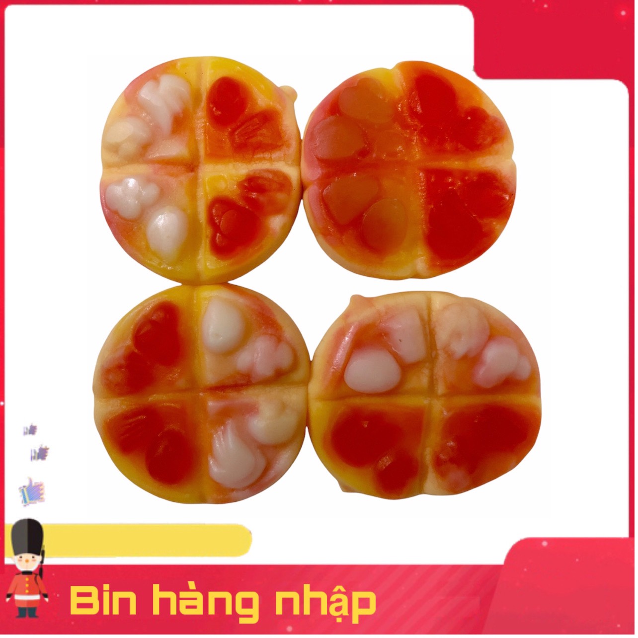 KẸO DẺO YUPI PIZZA NHẬP TỪ INDONESIA
