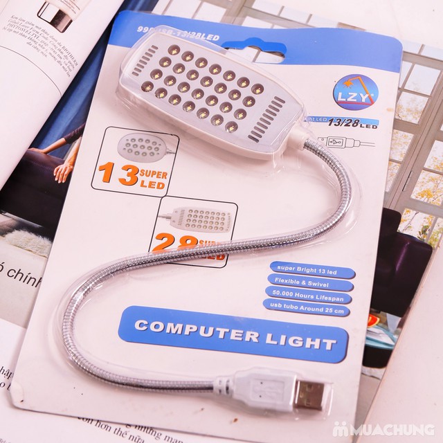 Đèn led 28 bóng đầu USB