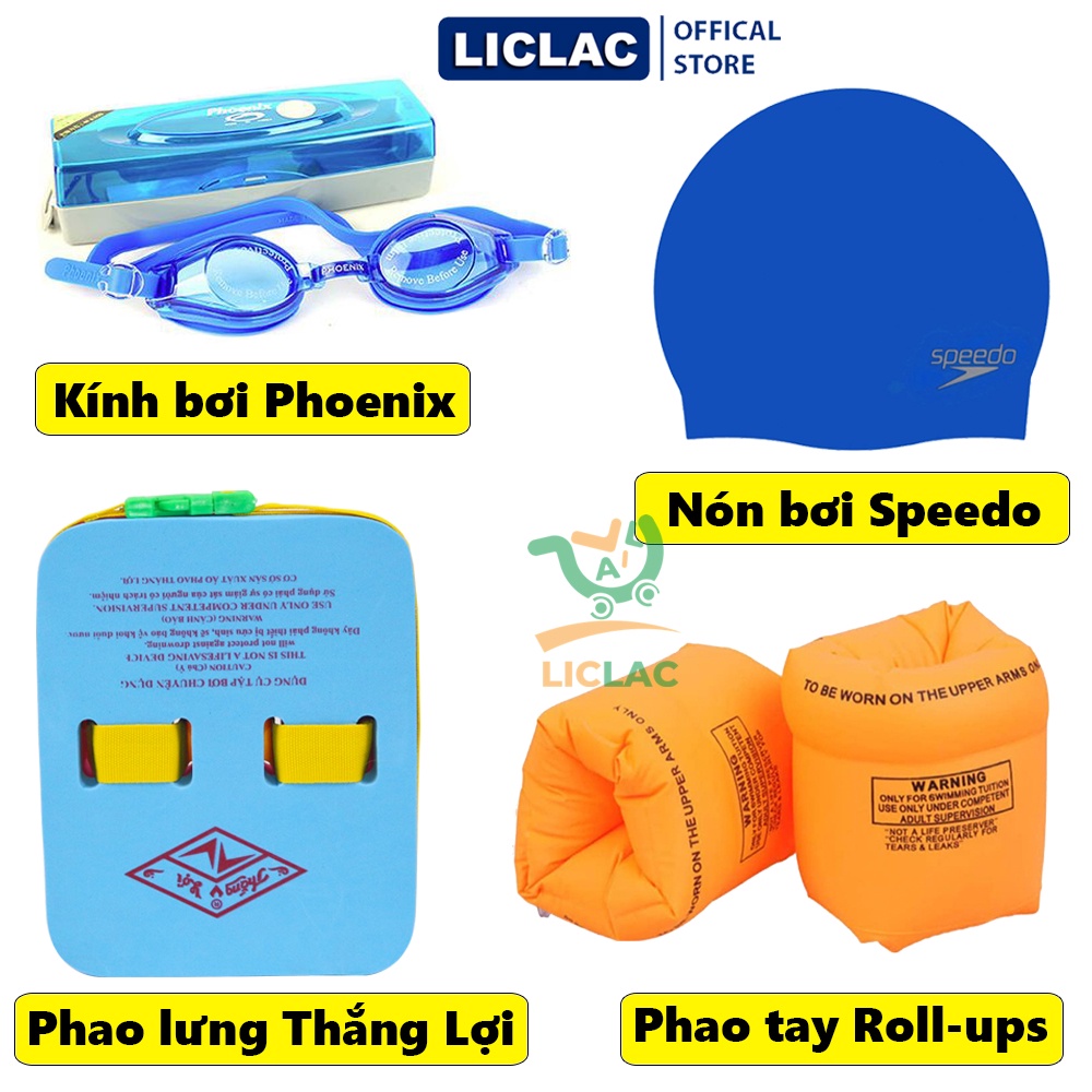 Bộ phao tập bơi cho bé gồm , Bộ sản phẩm tập bơi Cao Cấp, Phao bơi Chính Hãng