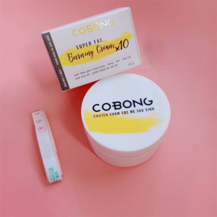 Kem tan mỡ bụng Cô Bông - Tặng kèm thước dây