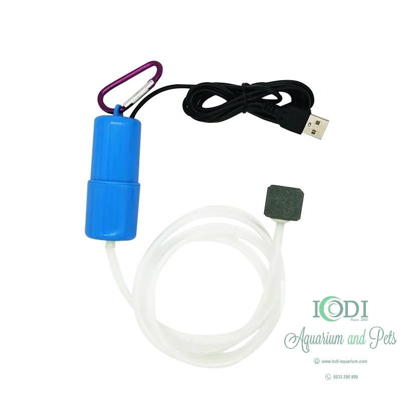 Máy sủi oxy USB ICDI - Màu vàng